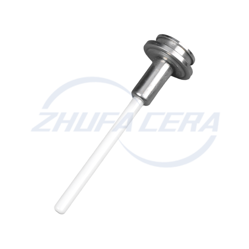 Asta dello stantuffo in ceramica di zirconio con testa in metallo