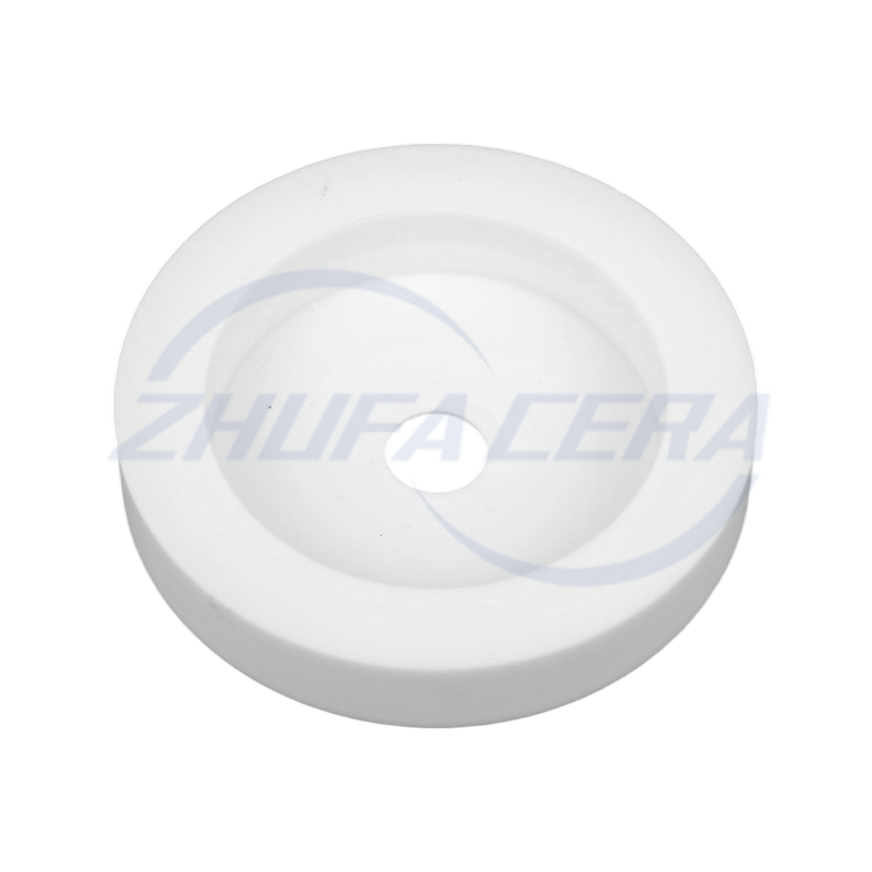 Disco ceramico di allumina perforata