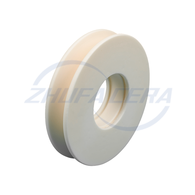 Ruota guida in ceramica di allumina