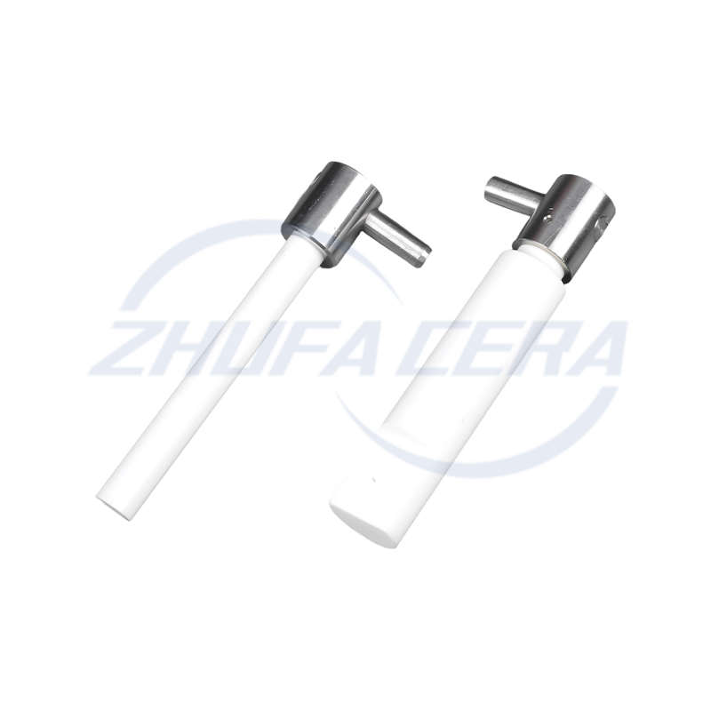 Pompa con testa metallica in ceramica di allumina