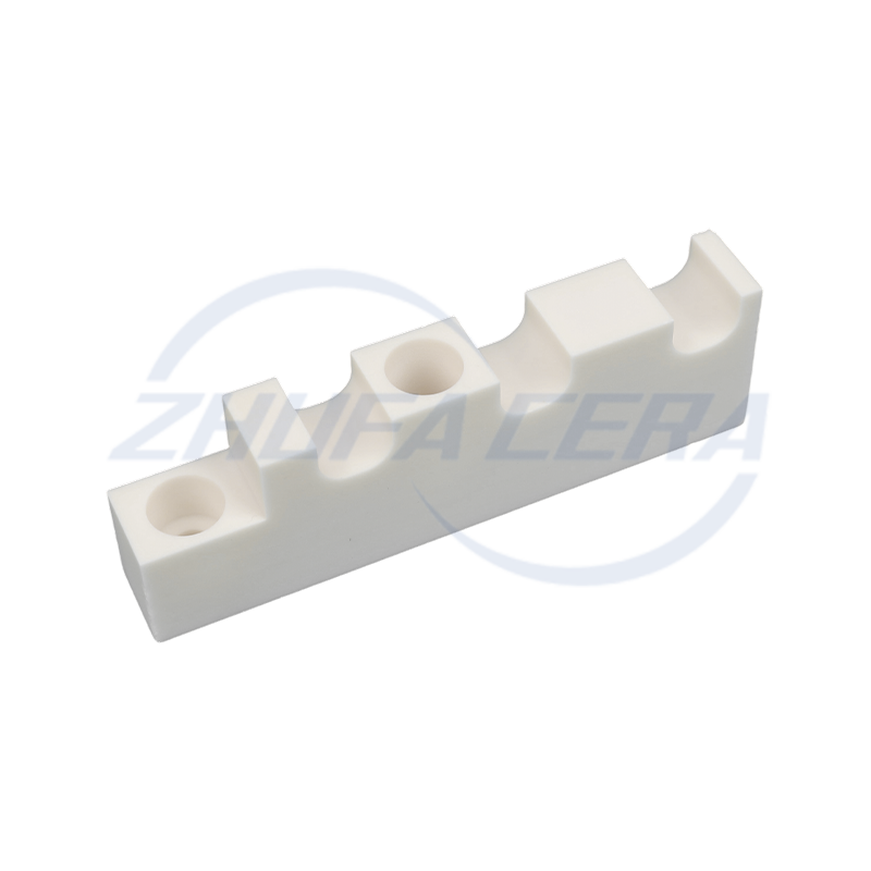 Blocco in ceramica di allumina di forma personalizzata