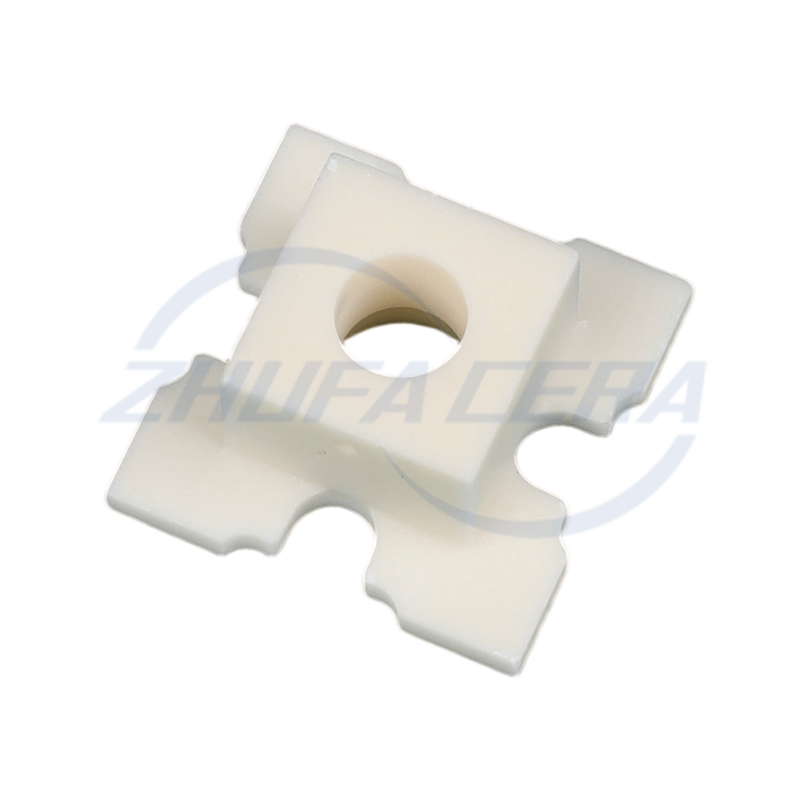 Base in ceramica di allumina di forma personalizzata