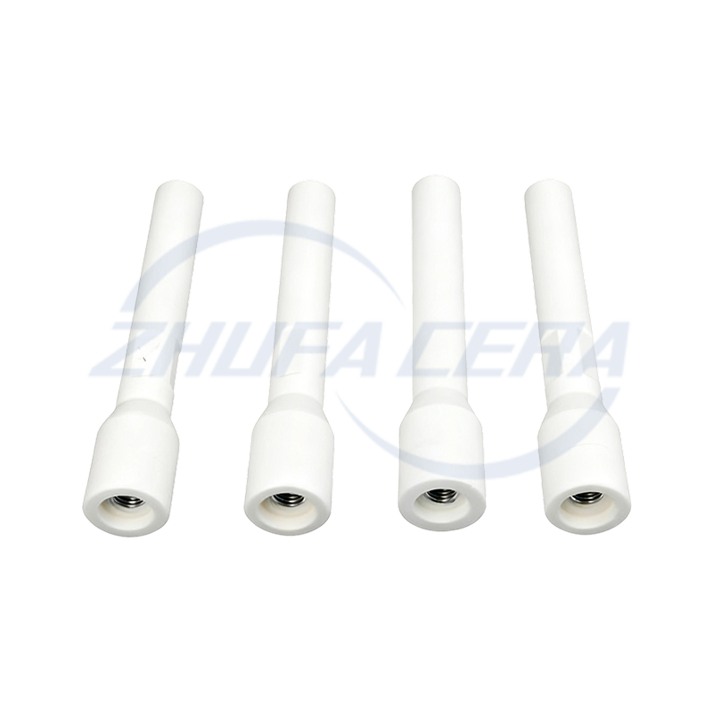 Parti metalliche in ceramica di allumina