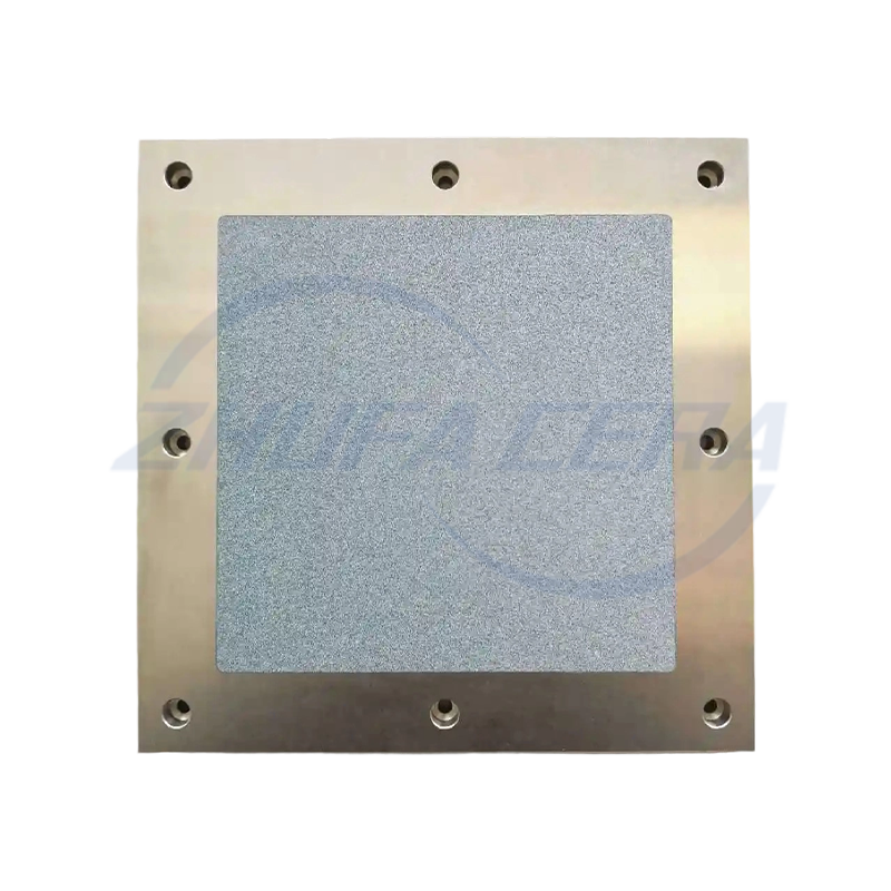 Ventosa microporosa in ceramica allumina