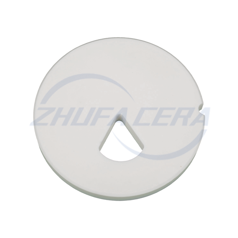 Ruota con albero in ceramica ZTA